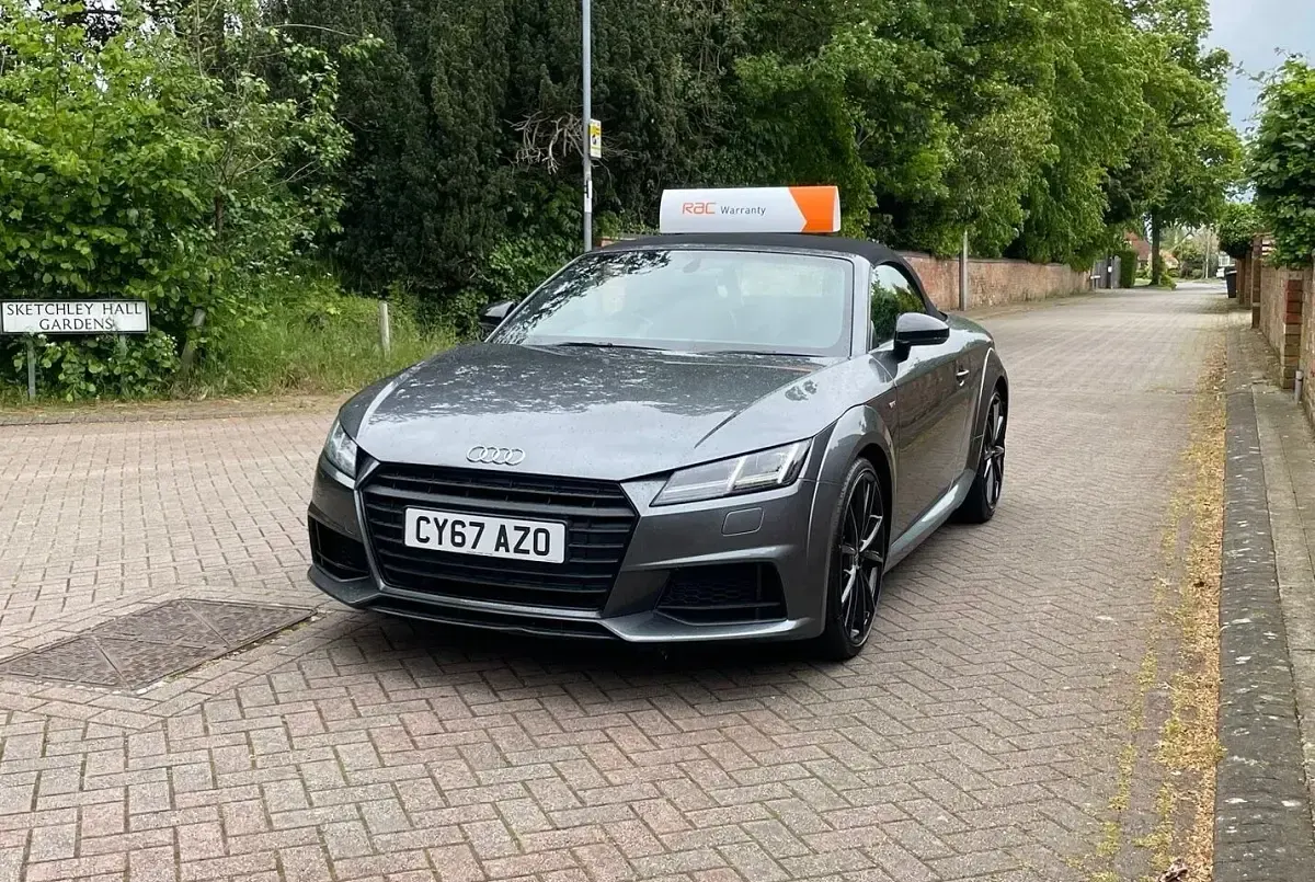 Used Audi TT Black Edition 180 HP (132 kW) 2018 Grey Coupe