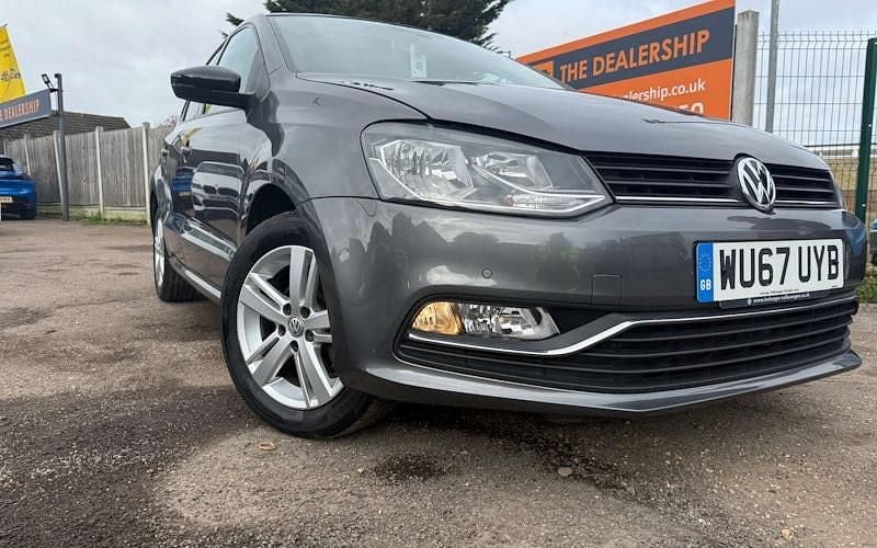 Used VW Polo Edition 75 HP (55 kW) 2017 Grey Hatchback
