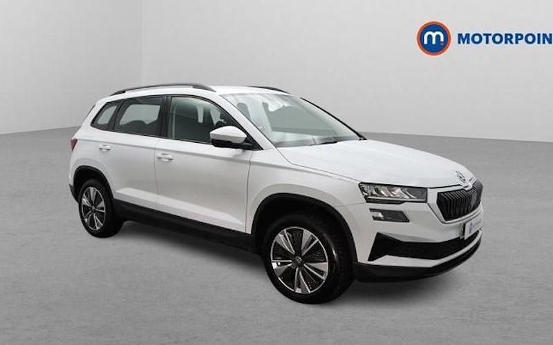 Used Skoda Karoq SE Drive 116 HP (85 kW) 2023 White SUV