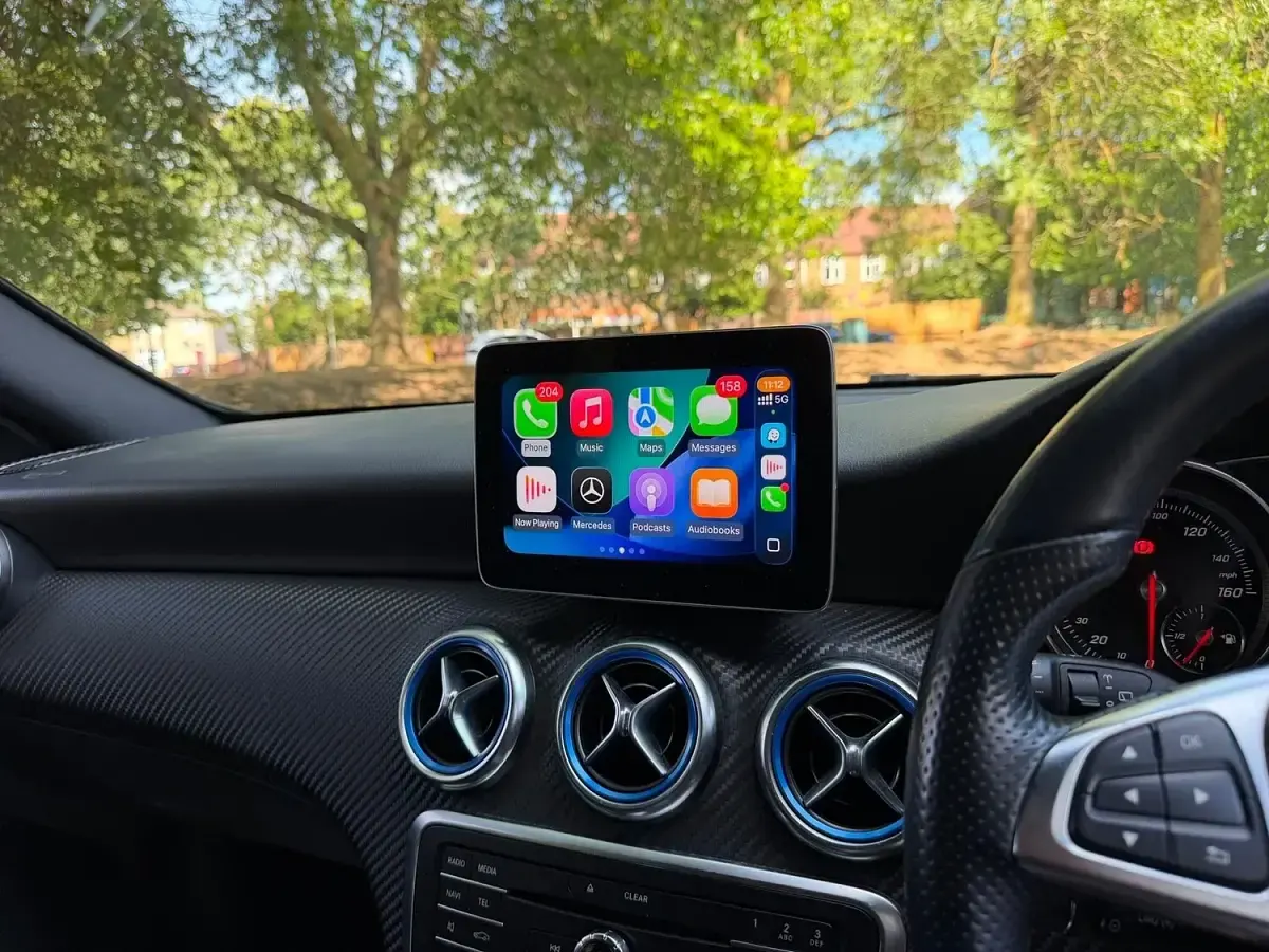 Used Mercedes A180 AMG line 2018 Black Hatchback