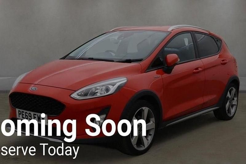 Usado Ford Fiesta Active X 100 HP (73 kW) 2019 Vermelho Citadino