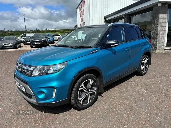 Gebraucht Suzuki Vitara SZ5 120 PS (88 kW) 2015 Türkis SUV