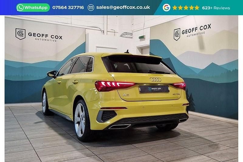 Used Audi A3 S-Line 110 HP (80 kW) 2023 Yellow Hatchback