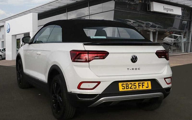 Used VW T-Roc Cabriolet Style 150 HP (110 kW) 2025 White Cabriolet