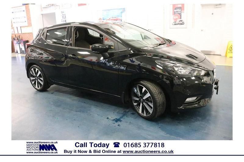 Black Used 2022 Nissan Micra Tekna Hatchback | £10,780 (Good price) - Image 1/4