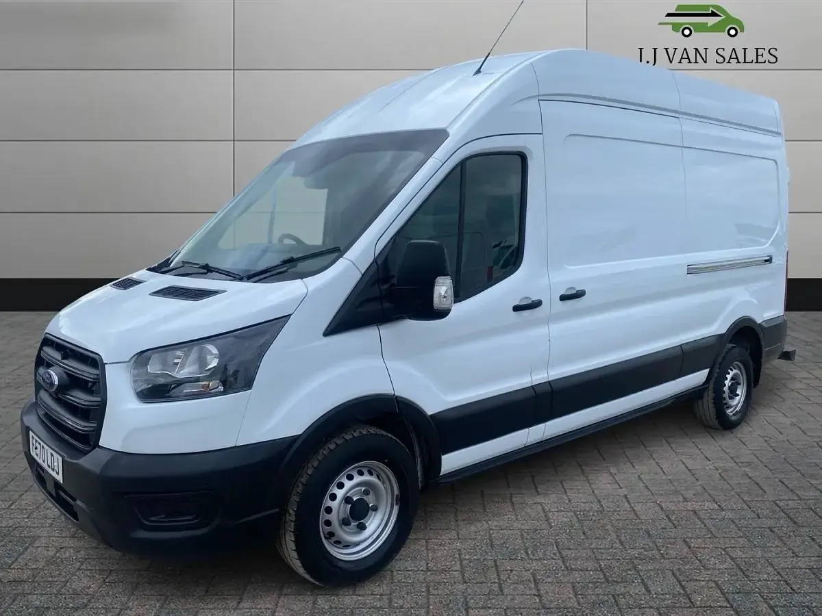 Used Ford Transit S 130 HP (95 kW) 2021 White Van