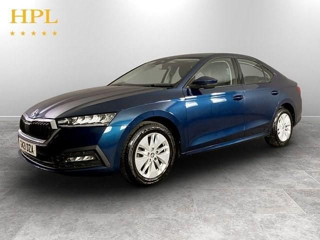 Used Skoda Octavia SE Technology 150 HP (110 kW) 2021 Blue Hatchback