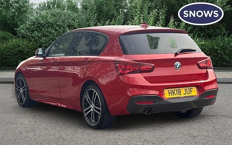 Used BMW 118 Efficient Dynamics 136 HP (100 kW) 2018 Red Hatchback