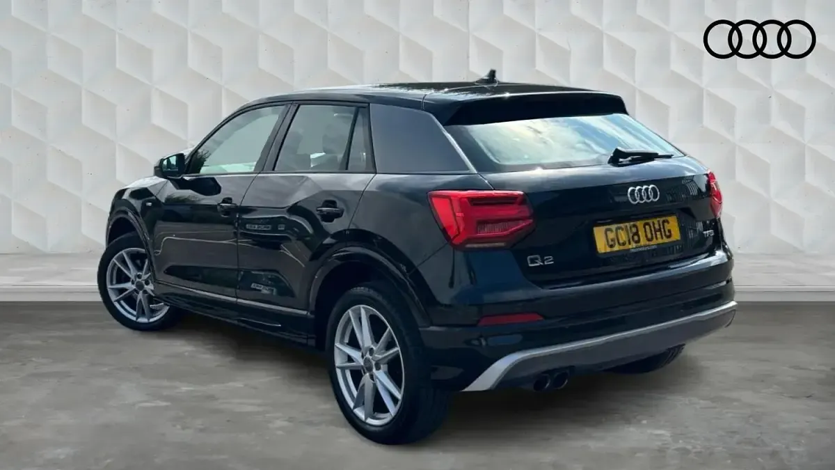 Used Audi Q2 S-Line 150 HP (110 kW) 2018 Black SUV