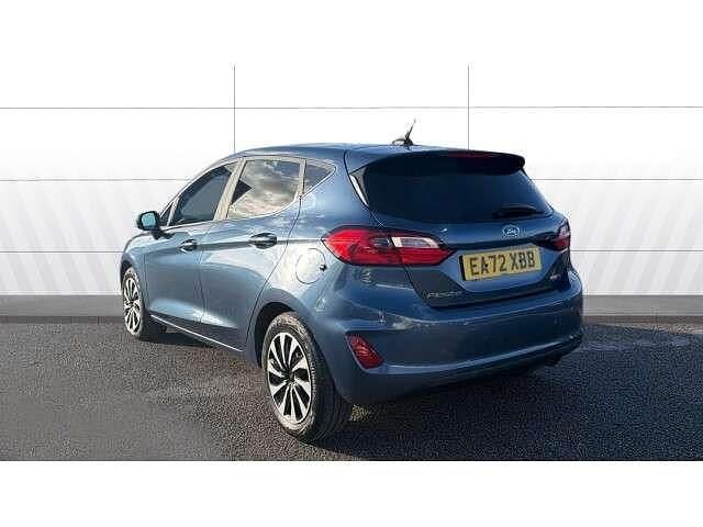 Used Ford Fiesta Titanium 125 HP (91 kW) 2022 Blue Hatchback