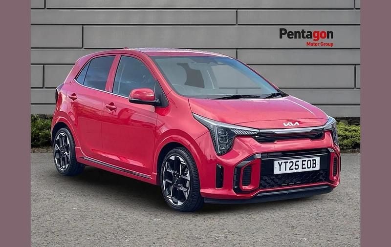 Red Used 2025 Kia Picanto GT-Line Hatchback | £16,488 (Fair price) - Image 1/4