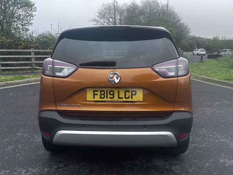 Used Vauxhall Crossland X Elite 110 HP (80 kW) 2019 Orange SUV