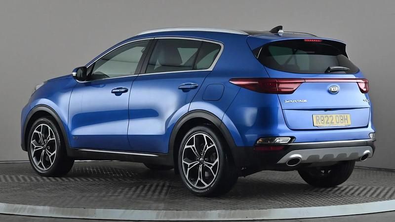 Used Kia Sportage GT-Line S 134 HP (98 kW) 2022 Blue SUV