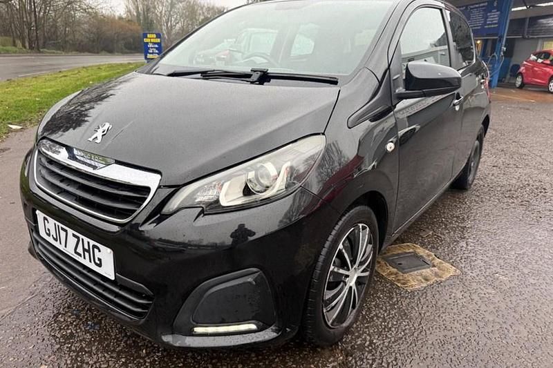 Used Peugeot 108 Active 68 HP (50 kW) 2017 Black Hatchback