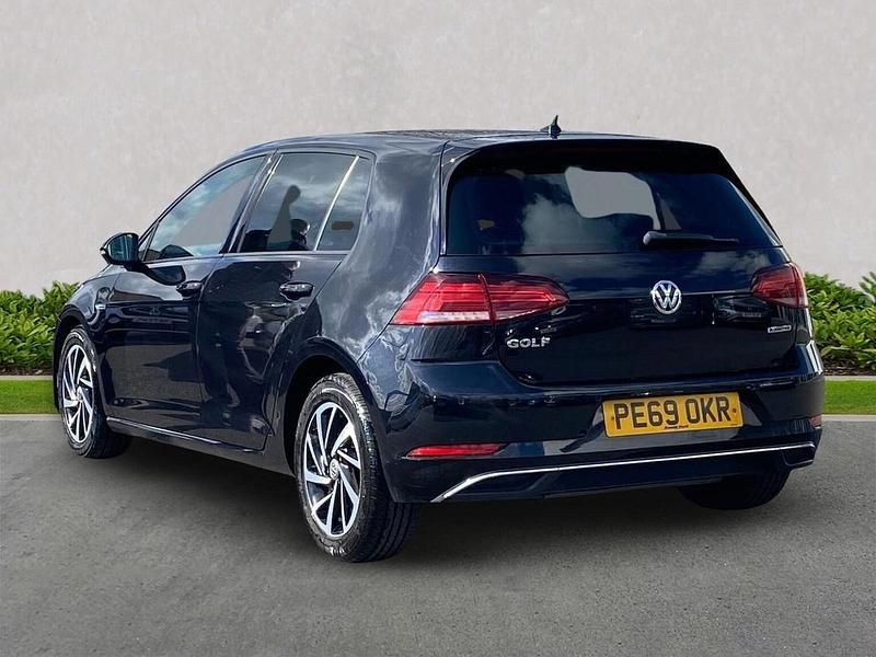 Used VW Golf VII Match 130 HP (95 kW) 2019 Black Hatchback