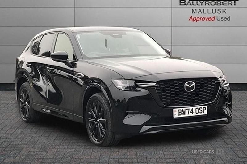 Black Used 2025 Mazda CX-60 Homura-Line SUV | £35,995 (Expensive) - Image 1/1