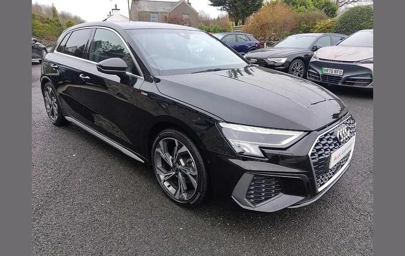 Used Audi A3 S-Line 147 HP (108 kW) 2024 Black Hatchback