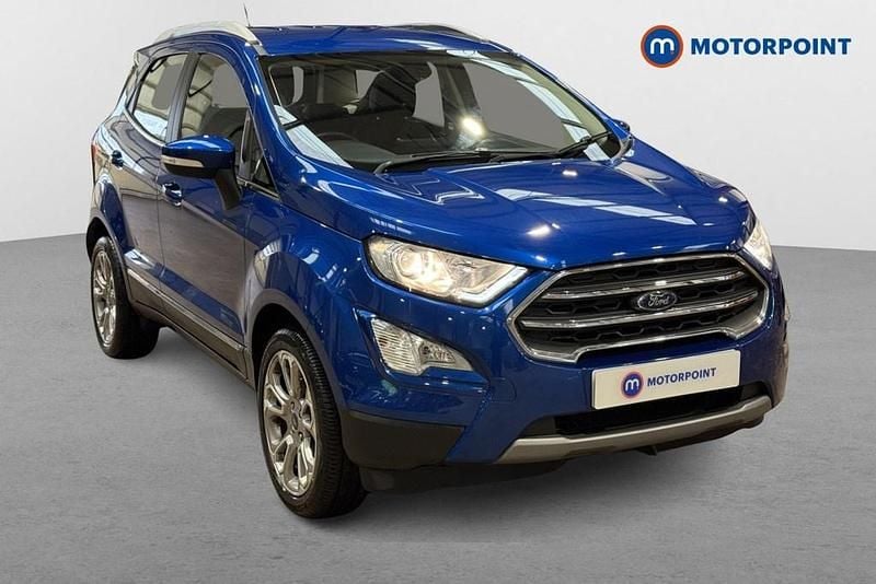 Used Ford Ecosport Titanium 2019 Blue SUV