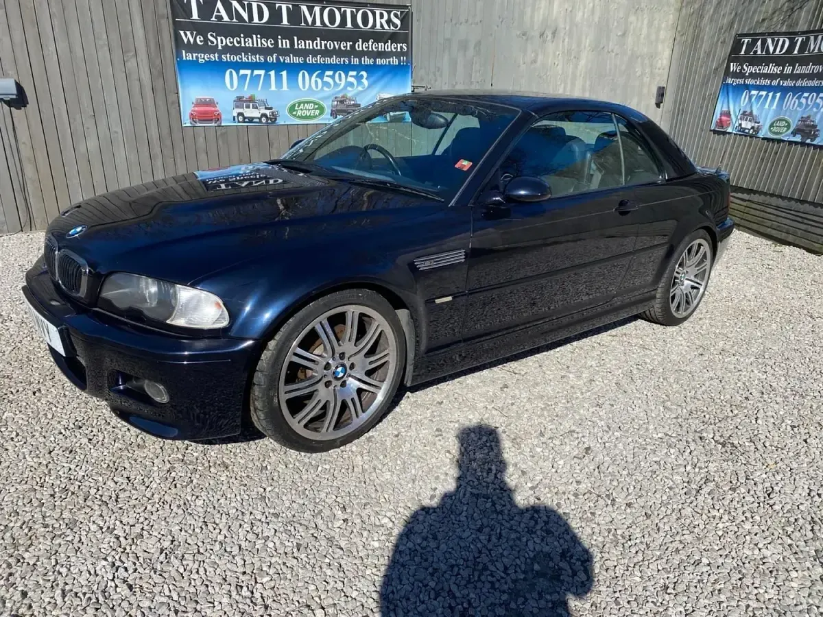 Begagnad BMW M3 Cabriolet Impressive 2003 Svart Cab