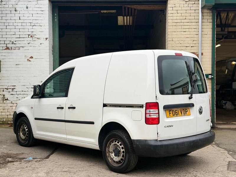 Used VW Caddy 75 HP (55 kW) 2012 White MPV