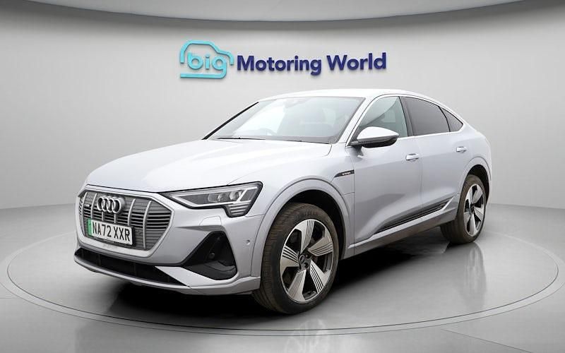 Used Audi e-tron Sportback S-Line 300 kW (408 HP) 2022 Silver SUV