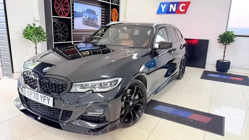 Used BMW 330e M Sport 2020 Black Estate