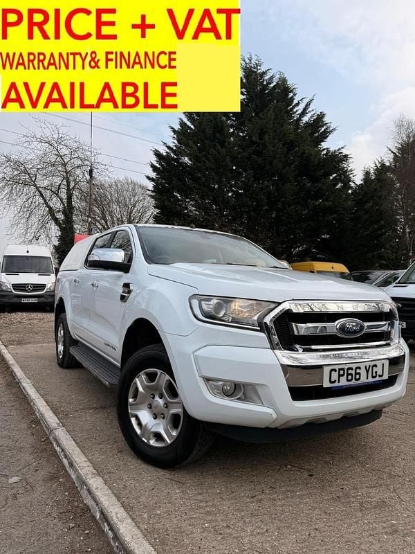 Used Ford Ranger Limited 160 HP (117 kW) 2017 White Pickup