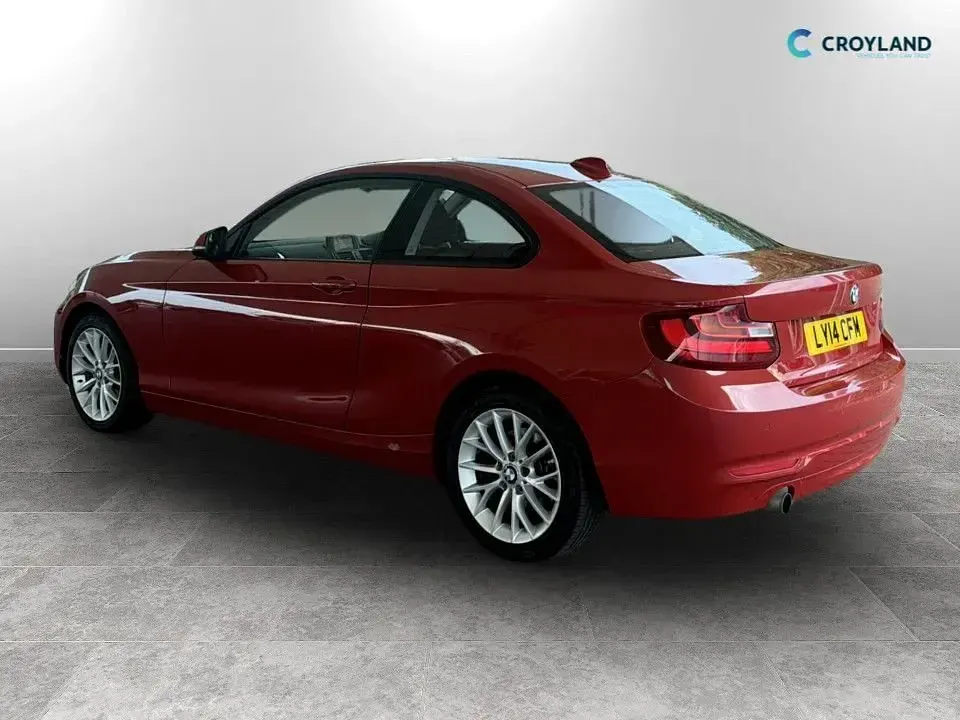 Used BMW 220 Performance 184 HP (135 kW) 2014 Red Coupe