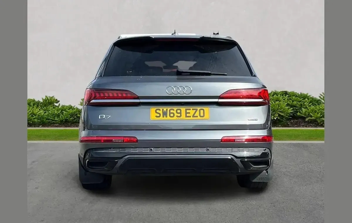 Used Audi Q7 Black Edition 228 HP (167 kW) 2019 Grey SUV