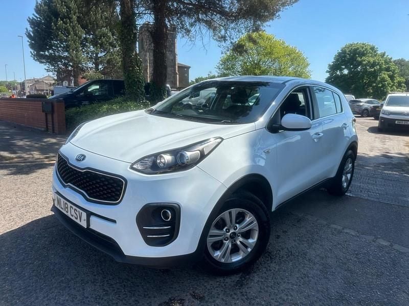 Used Kia Sportage 177 HP (130 kW) 2018 White SUV