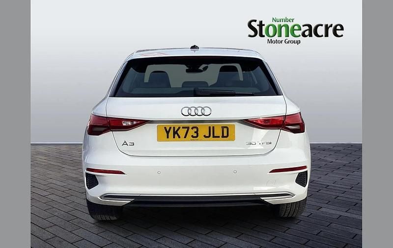 Used Audi A3 Sport 110 HP (80 kW) 2024 White Hatchback