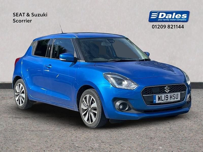 Speedy blue Used 2019 Suzuki Swift SZ5 Hatchback | £9,000 (A bit pricey) - Image 1/1