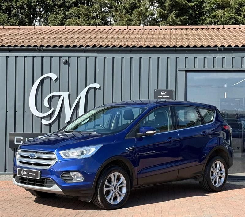 Blue Used 2017 Ford Kuga Titanium SUV | £8,490 (Good price) - Image 1/4