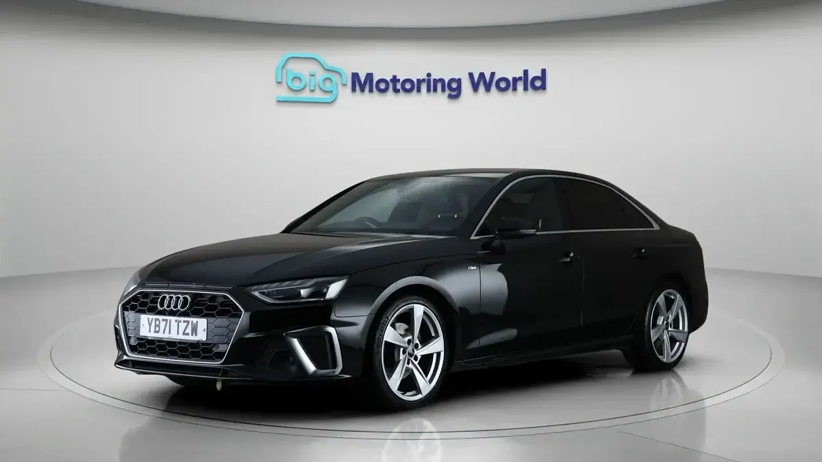 Used Audi A4 S-Line 134 HP (98 kW) 2022 Black Sedan