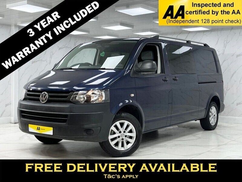Blue Used 2013 VW T5 Startline Van | £14,595 (A bit pricey) - Image 1/2