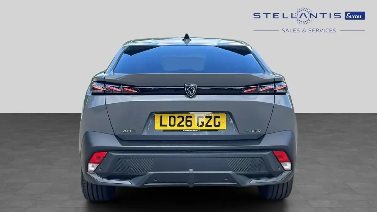 New Peugeot 408 GT 222 HP (163 kW) 2026 Grey SUV
