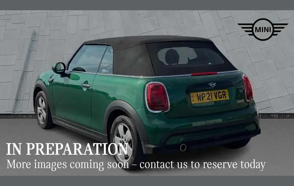 Used Mini Cooper Cabriolet Classic 134 HP (98 kW) 2021 Green Cabriolet