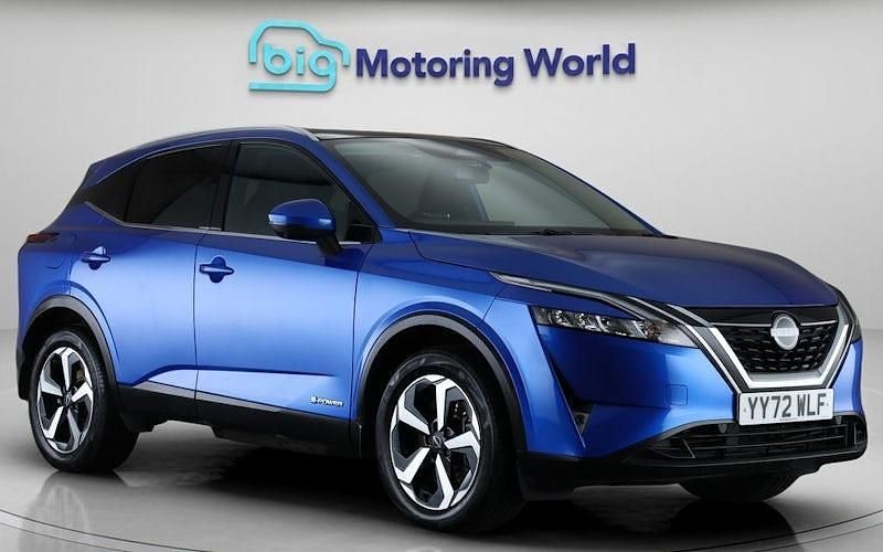 Used Nissan Qashqai N-Connecta 190 HP (139 kW) 2023 Blue SUV