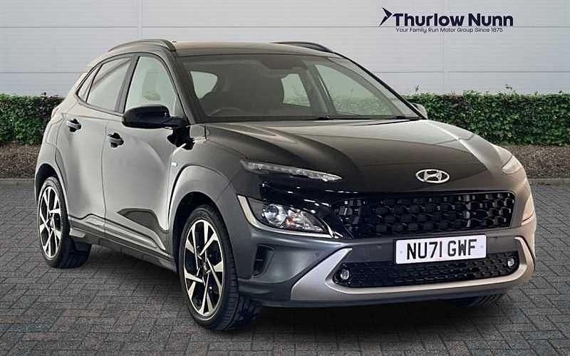 Second-hand Hyundai Kona Premium 120 CP (88 kW) 2021 Negru SUV