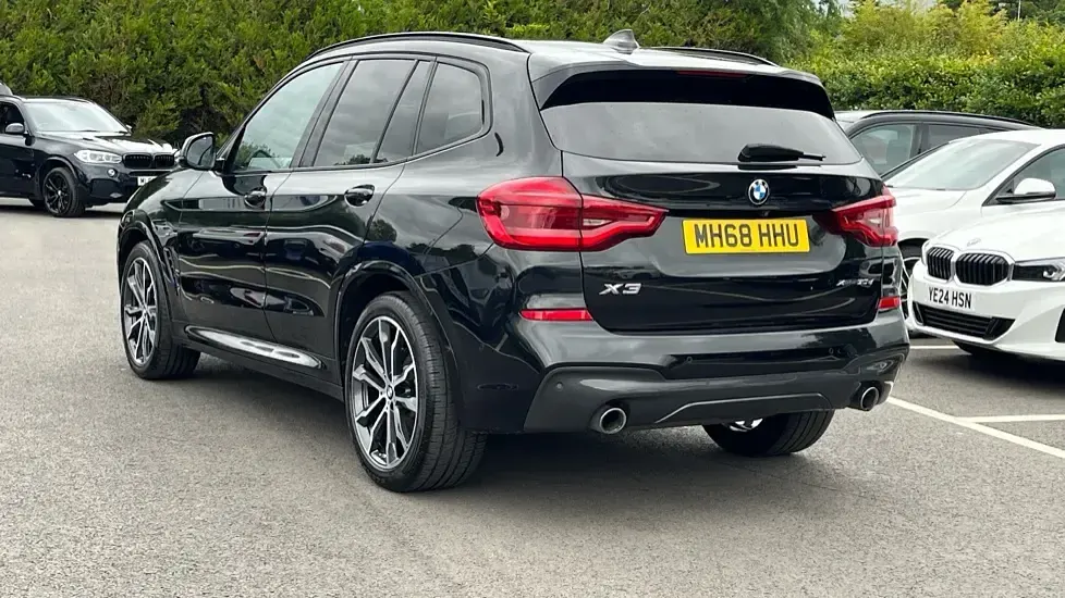Used BMW X3 M Sport 261 HP (191 kW) 2019 Black SUV