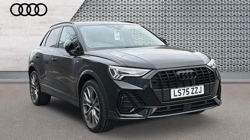 Used Audi Q3 Black Edition 150 HP (110 kW) 2025 Black SUV