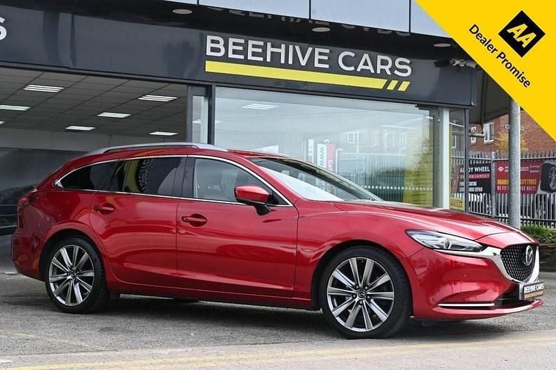 Used Mazda 6 Inclusive 150 HP (110 kW) 2019 Red Estate