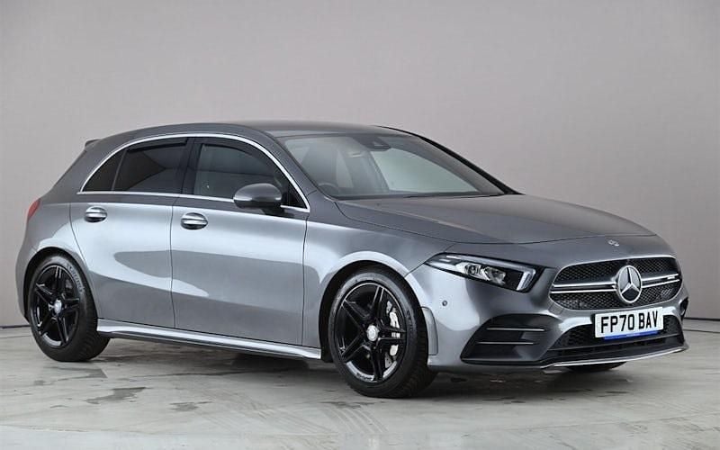 Begagnad Mercedes A35 AMG Executive 306 HK (225 kW) 2022 Halvkombi