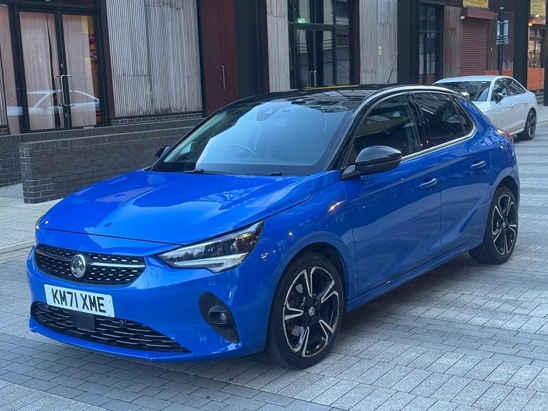 Used Vauxhall Corsa Edition 100 HP (73 kW) 2021 Blue Hatchback