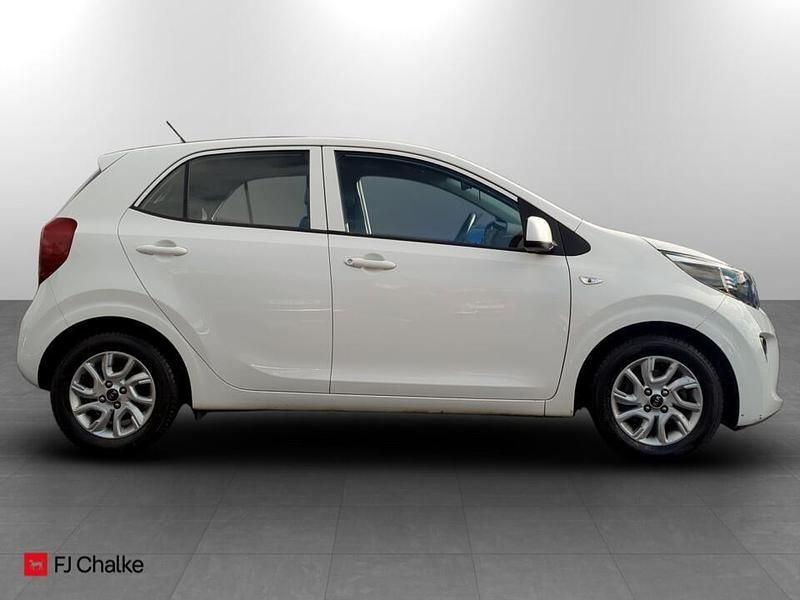 Used Kia Picanto 83 HP (61 kW) 2018 White Hatchback