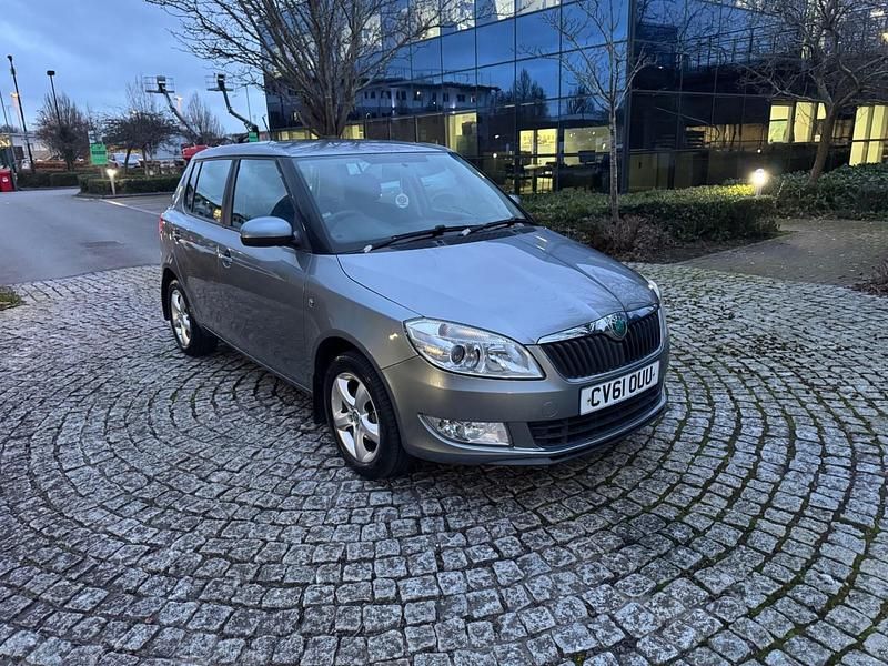 Used Skoda Fabia SE 90 HP (66 kW) 2011 Grey Hatchback