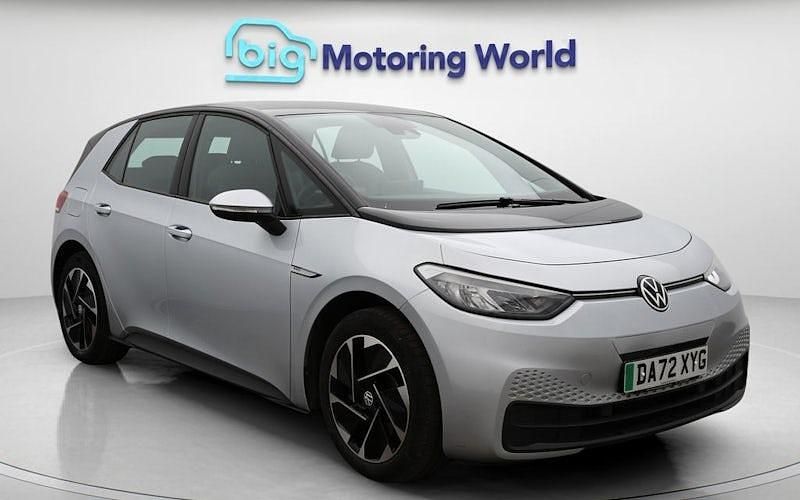 Used VW ID.3 Pro Performance 150 kW (204 HP) 2021 Silver Hatchback
