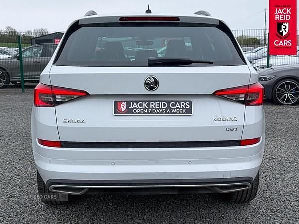 Used Skoda Kodiaq SportLine 190 HP (139 kW) 2018 White SUV