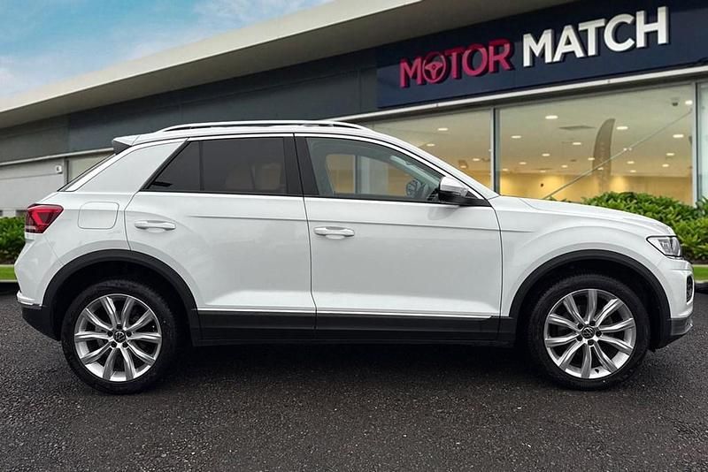 Used VW T-Roc SEL 150 HP (110 kW) 2021 White SUV