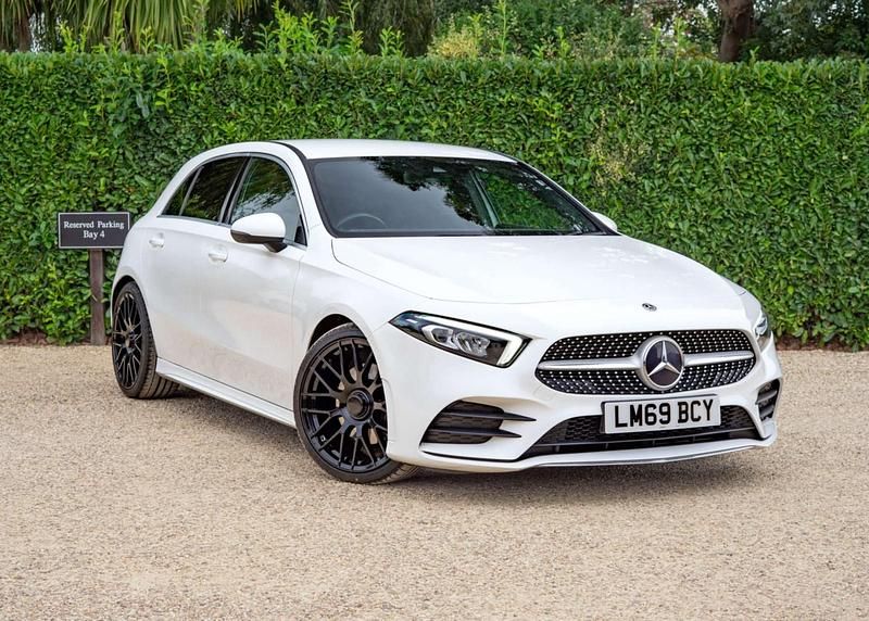 White Used 2019 Mercedes A220 AMG line Hatchback | £14,950 (A bit pricey) - Image 1/4